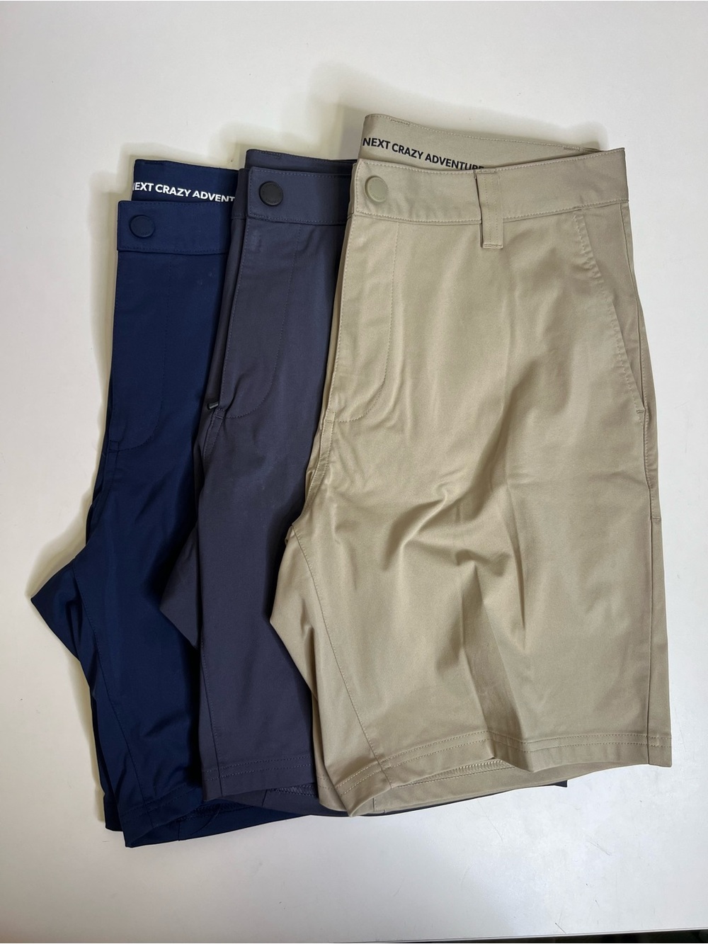 Rhone Men’s Commuter Chino Shorts 9" Inseam Navy/Iron/Khaki - Size 32